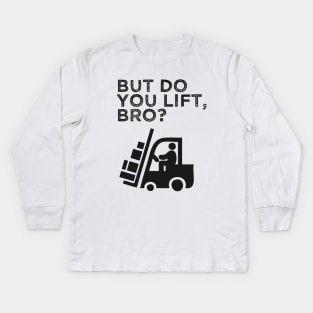 Forklift Operator Heavy Machinery Kids Long Sleeve T-Shirt